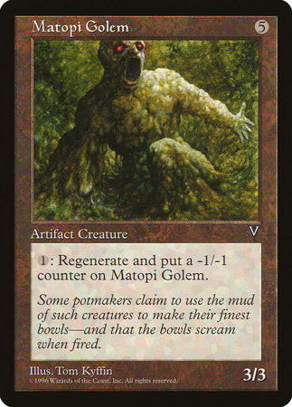 Matopi Golem [Visions] | Black Swamp Games
