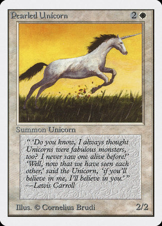 Pearled Unicorn [Unlimited Edition] | Black Swamp Games