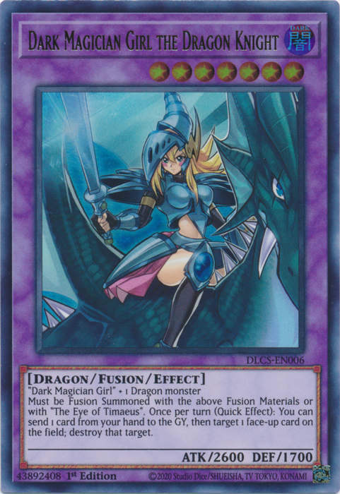 Dark Magician Girl the Dragon Knight [DLCS-EN006] Ultra Rare | Black Swamp Games