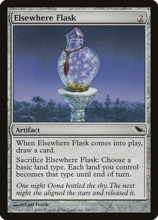Elsewhere Flask [Shadowmoor] | Black Swamp Games