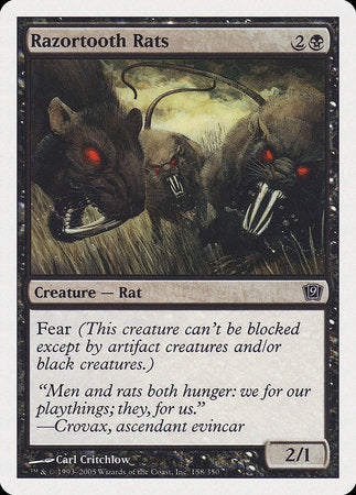 Razortooth Rats [Ninth Edition] | Black Swamp Games