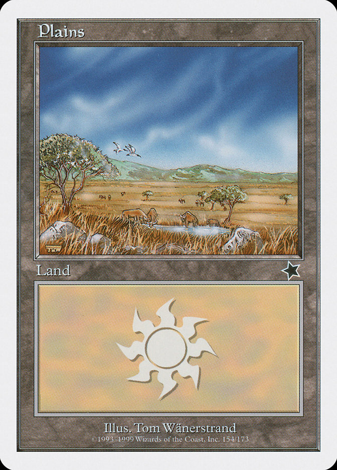 Plains (154) [Starter 1999] | Black Swamp Games