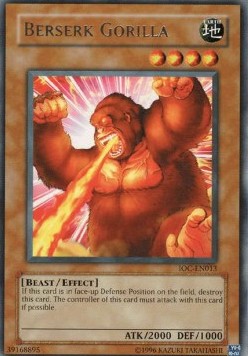 Berserk Gorilla [IOC-EN013] Rare | Black Swamp Games