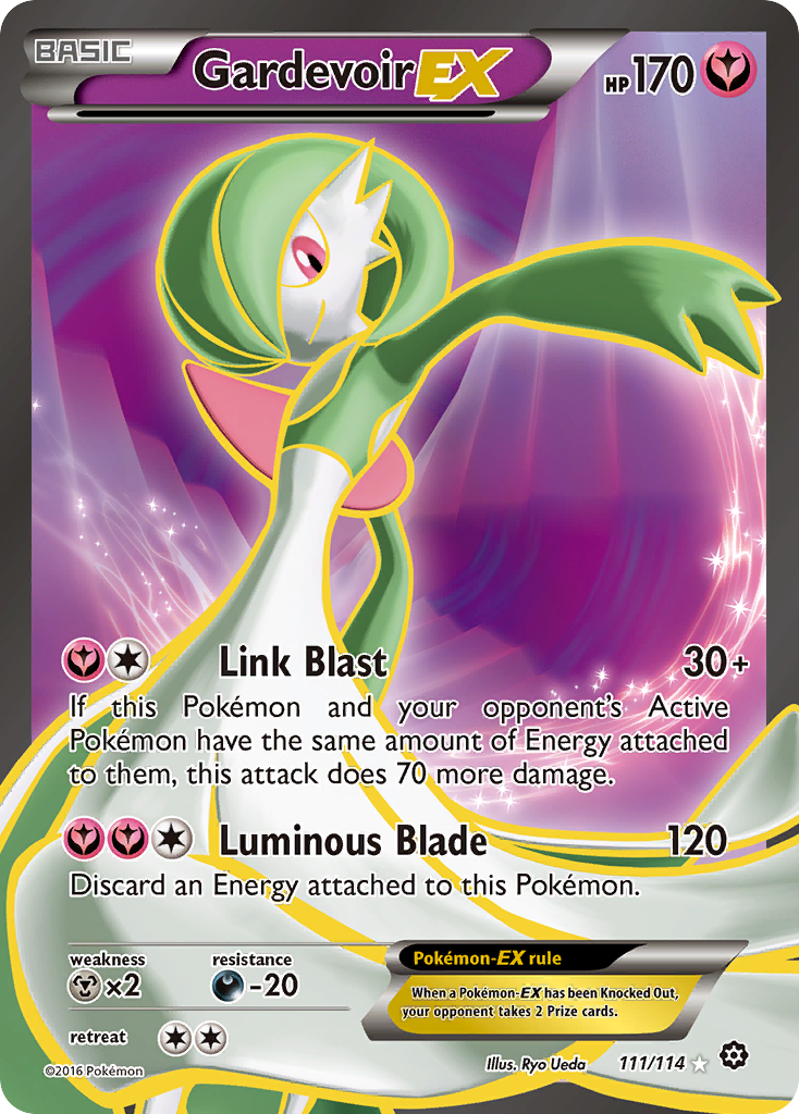 Gardevoir EX (111/114) [XY: Steam Siege] | Black Swamp Games