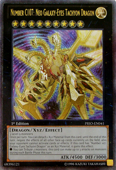 Number C107: Neo Galaxy-Eyes Tachyon Dragon [PRIO-EN041] Super Rare | Black Swamp Games