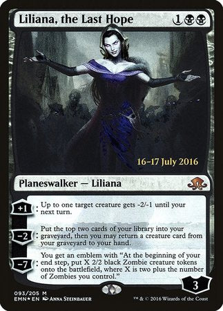 Liliana, the Last Hope [Eldritch Moon Promos] | Black Swamp Games