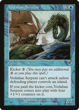 Vodalian Serpent [Invasion] | Black Swamp Games