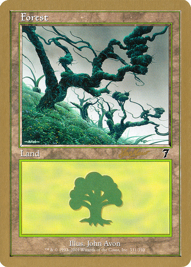 Forest (shh331) (Sim Han How) [World Championship Decks 2002] | Black Swamp Games