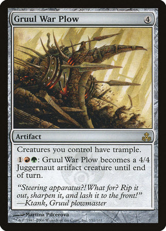 Gruul War Plow [Guildpact] | Black Swamp Games