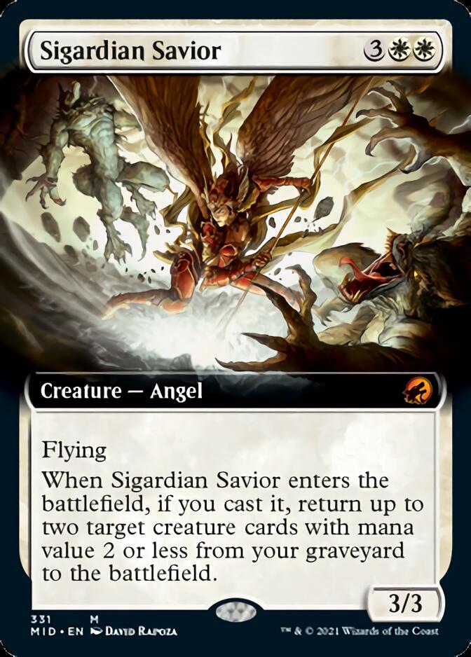 Sigardian Savior (Extended) [Innistrad: Midnight Hunt] | Black Swamp Games