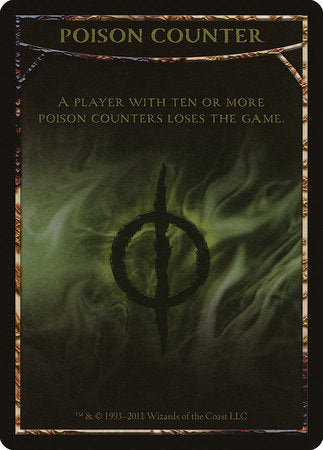 Poison Counter Token [Mirrodin Besieged Tokens] | Black Swamp Games