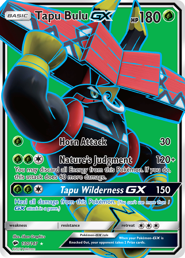 Tapu Bulu GX (130/147) [Sun & Moon: Burning Shadows] | Black Swamp Games