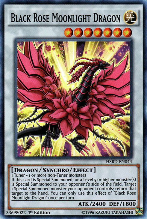 Black Rose Moonlight Dragon [HSRD-EN044] Super Rare | Black Swamp Games