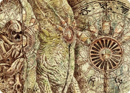Phyrexian Processor Art Card [The Brothers' War Art Series] | Black Swamp Games