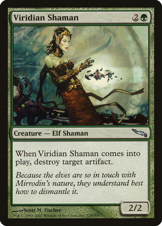 Viridian Shaman [Mirrodin] | Black Swamp Games
