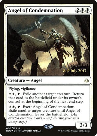 Angel of Condemnation [Hour of Devastation Promos] | Black Swamp Games