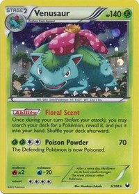 Venusaur (3/108) (Cosmos Holo) (Blister Exclusive) [Black & White: Dark Explorers] | Black Swamp Games