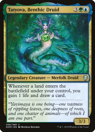 Tatyova, Benthic Druid [Dominaria] | Black Swamp Games