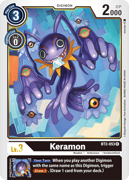 Keramon [BT2-053] [Release Special Booster Ver.1.0] | Black Swamp Games