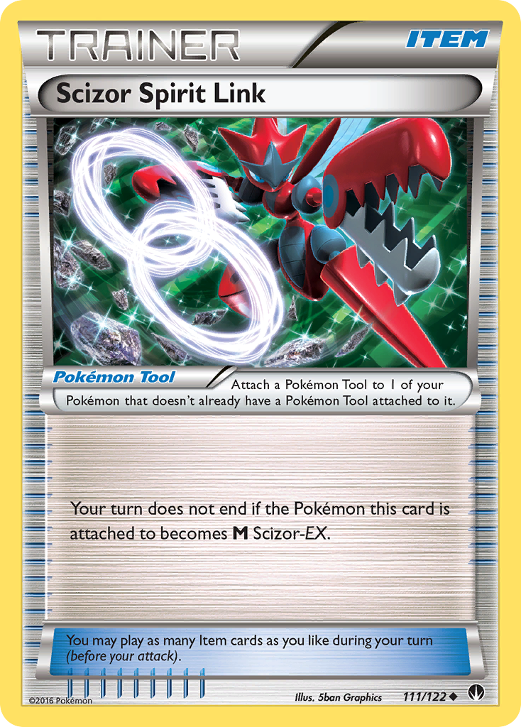 Scizor Spirit Link (111/122) [XY: BREAKpoint] | Black Swamp Games