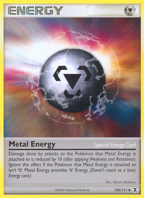 Metal Energy (100/111) [Platinum: Rising Rivals] | Black Swamp Games