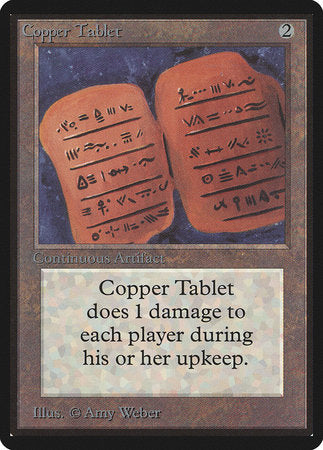Copper Tablet [Limited Edition Beta] | Black Swamp Games