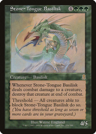 Stone-Tongue Basilisk [Odyssey] | Black Swamp Games