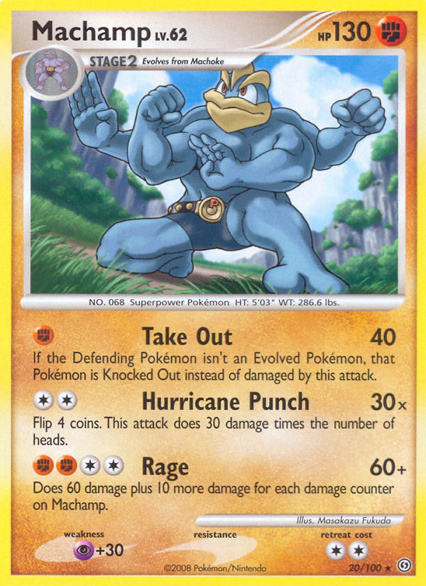 Machamp (20/100) [Diamond & Pearl: Stormfront] | Black Swamp Games