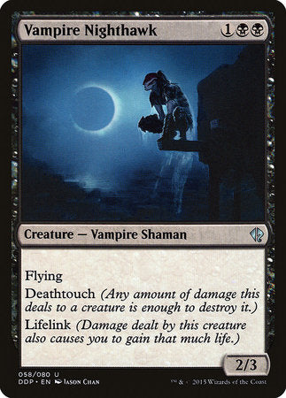 Vampire Nighthawk [Duel Decks: Zendikar vs. Eldrazi] | Black Swamp Games