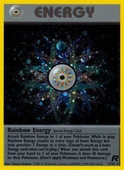 Rainbow Energy (17/82) [Team Rocket Unlimited] | Black Swamp Games