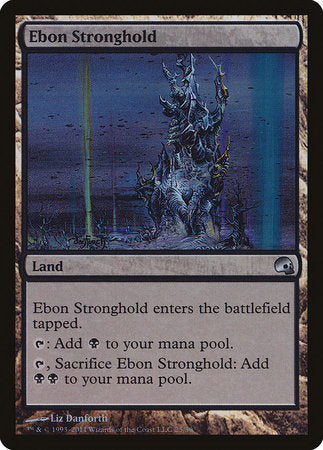 Ebon Stronghold [Premium Deck Series: Graveborn] | Black Swamp Games