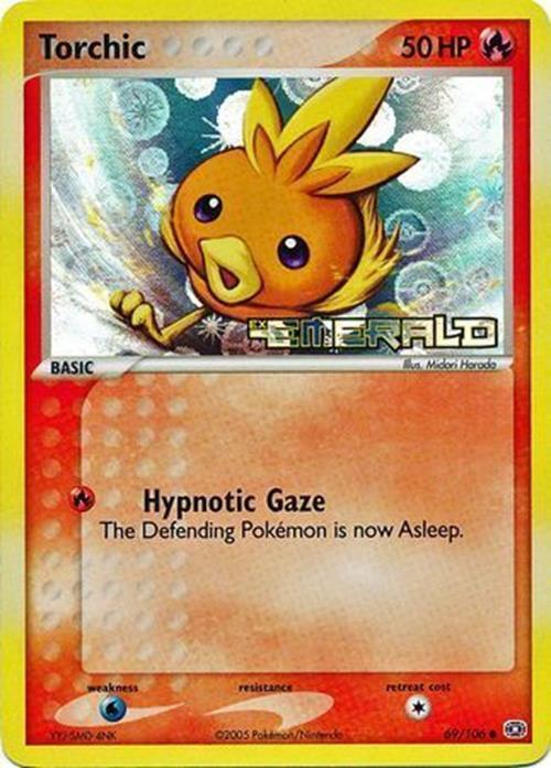 Torchic (69/106) (Stamped) [EX: Emerald] | Black Swamp Games