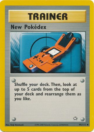 New Pokedex (95/111) [Neo Genesis Unlimited] | Black Swamp Games