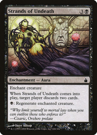 Strands of Undeath [Ravnica: City of Guilds] | Black Swamp Games