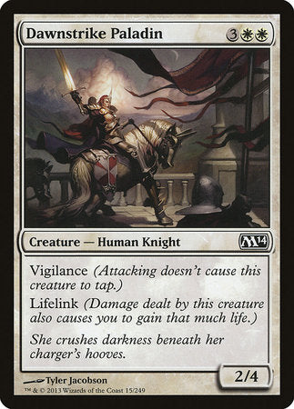 Dawnstrike Paladin [Magic 2014] | Black Swamp Games