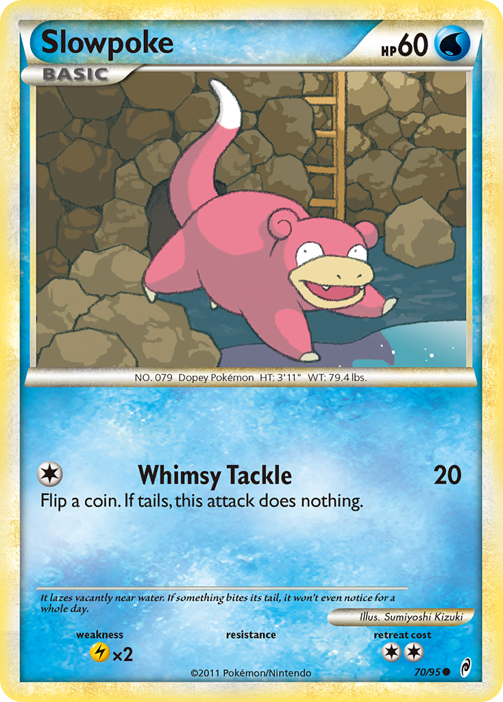 Slowpoke (70/95) [HeartGold & SoulSilver: Call of Legends] | Black Swamp Games