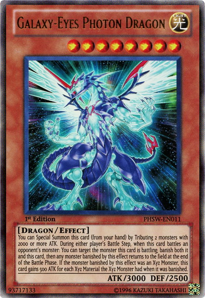 Galaxy-Eyes Photon Dragon [PHSW-EN011] Ultra Rare | Black Swamp Games