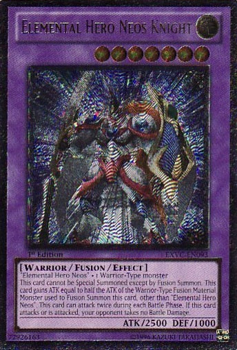 Elemental Hero Neos Knight [EXVC-EN093] Ultimate Rare | Black Swamp Games