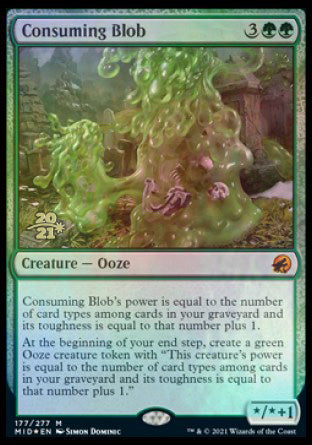 Consuming Blob [Innistrad: Midnight Hunt Prerelease Promos] | Black Swamp Games