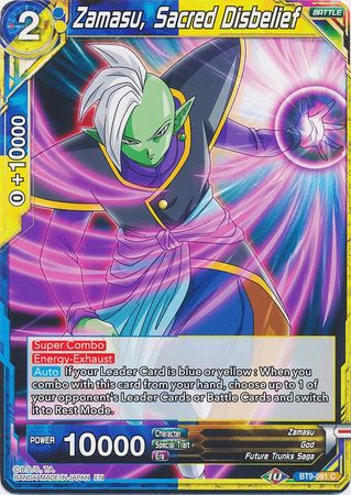 Zamasu, Sacred Disbelief [BT9-091] | Black Swamp Games