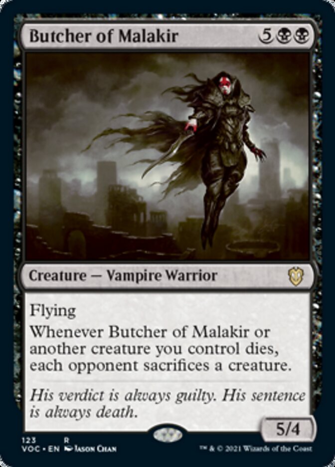 Butcher of Malakir [Innistrad: Crimson Vow Commander] | Black Swamp Games