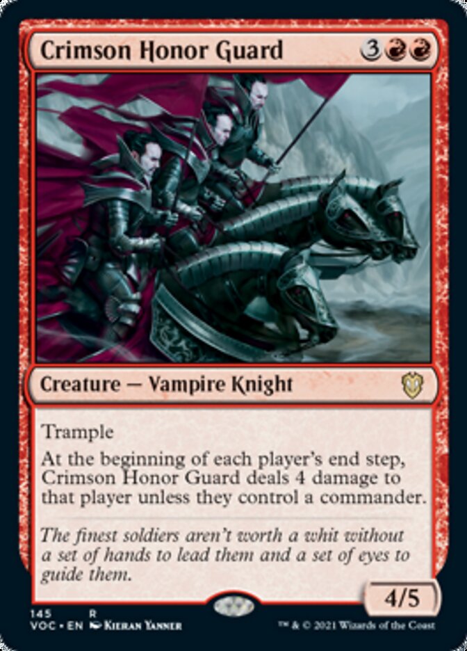 Crimson Honor Guard [Innistrad: Crimson Vow Commander] | Black Swamp Games