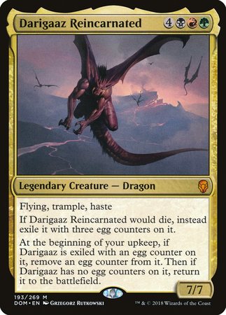 Darigaaz Reincarnated [Dominaria] | Black Swamp Games