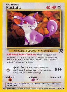 Rattata (66/82) [Team Rocket Unlimited] | Black Swamp Games