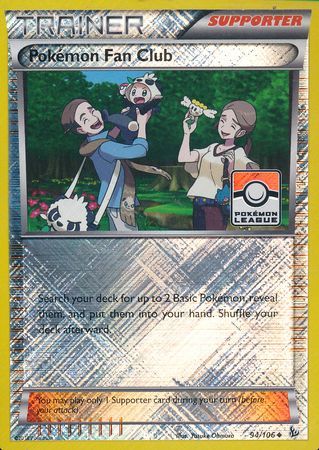 Pokemon Fan Club (94/106) (League Promo) [XY: Flashfire] | Black Swamp Games