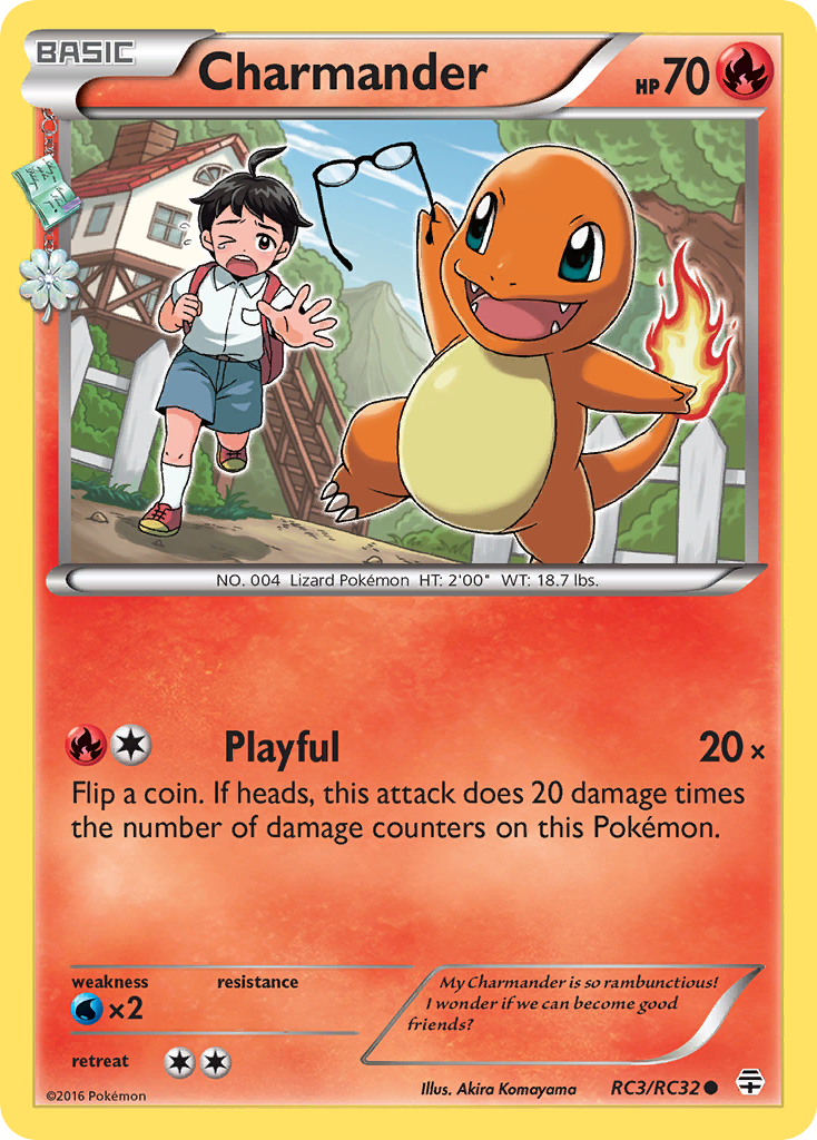 Charmander (RC3/RC32) [XY: Generations] | Black Swamp Games