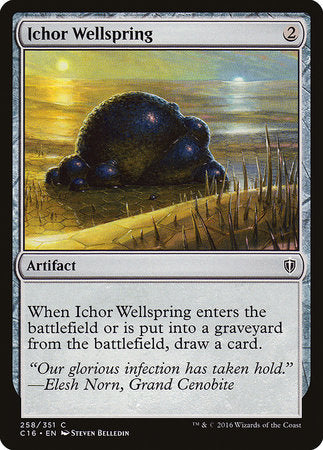 Ichor Wellspring [Commander 2016] | Black Swamp Games