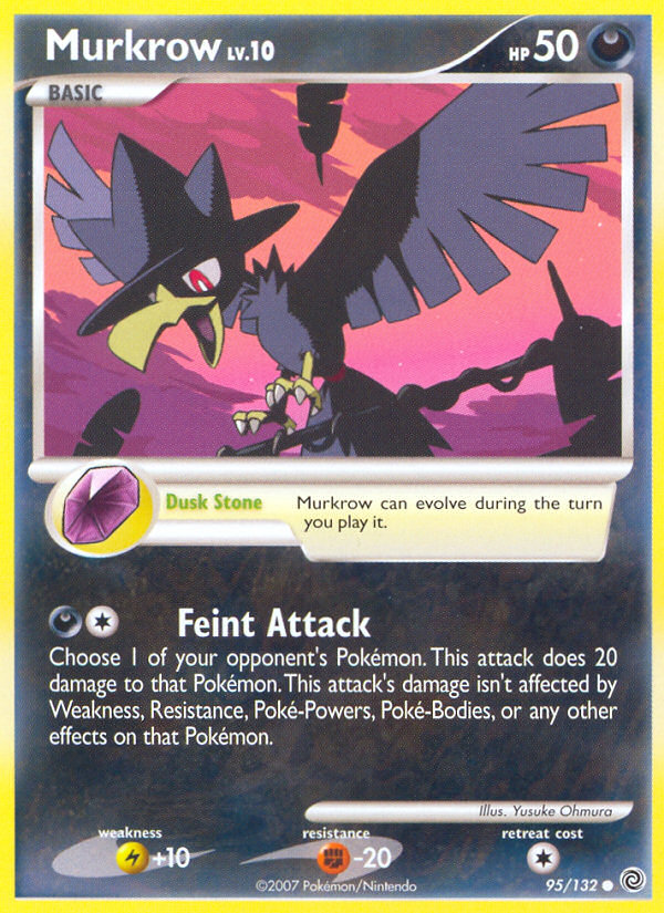 Murkrow (95/132) [Diamond & Pearl: Secret Wonders] | Black Swamp Games