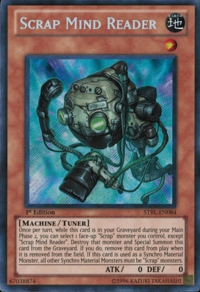 Scrap Mind Reader [STBL-EN084] Secret Rare | Black Swamp Games