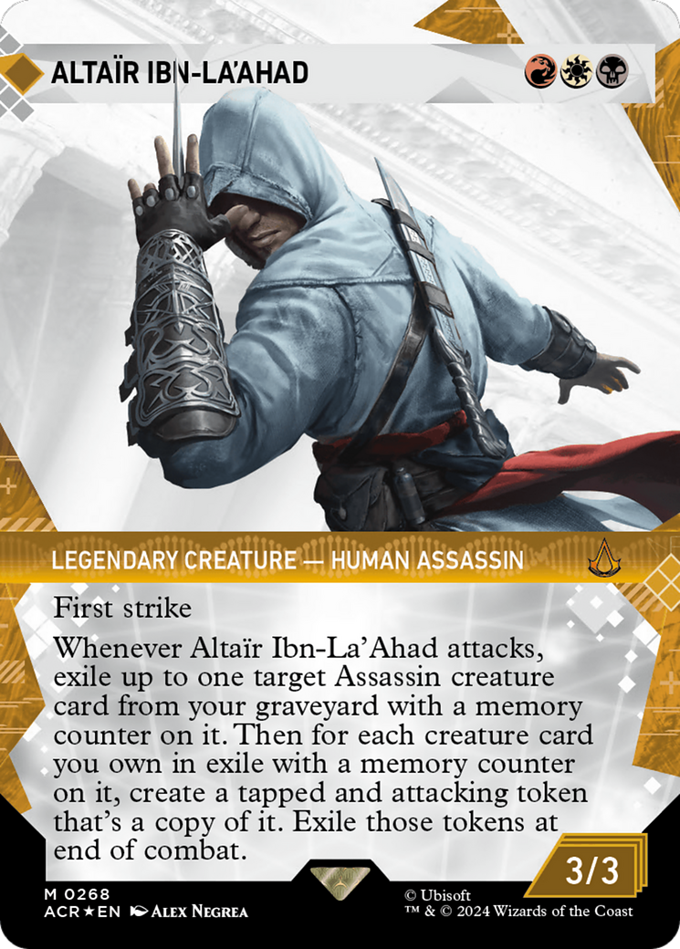 Altair Ibn-La'Ahad (Showcase) (Textured Foil) [Assassin's Creed] | Black Swamp Games